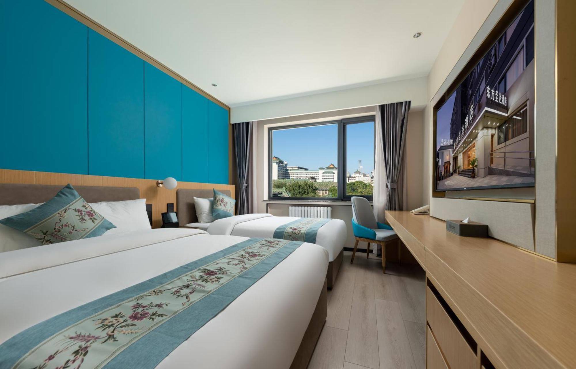 Jingfang Building Smart Hotel - Located In The Busiest Part Of The Downtown Area, Near Beijing Tiananmen Square And The Forbidden City,Wangfujing Shopping Street ,Newly Opened Hotel,Provide Free Laundry Service,Provide Tourism And Ticketing Services Kültér fotó