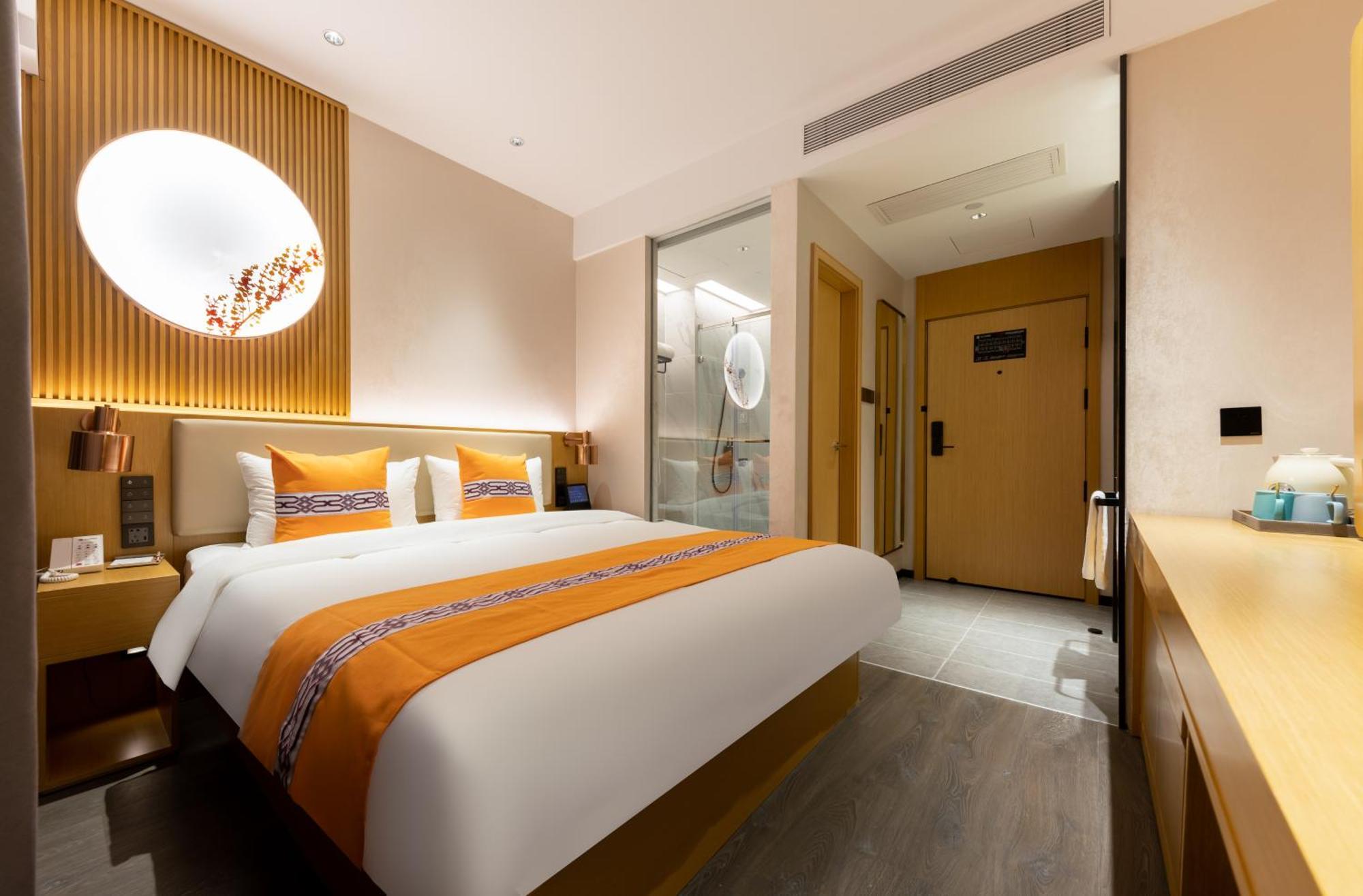 Jingfang Building Smart Hotel - Located In The Busiest Part Of The Downtown Area, Near Beijing Tiananmen Square And The Forbidden City,Wangfujing Shopping Street ,Newly Opened Hotel,Provide Free Laundry Service,Provide Tourism And Ticketing Services Kültér fotó