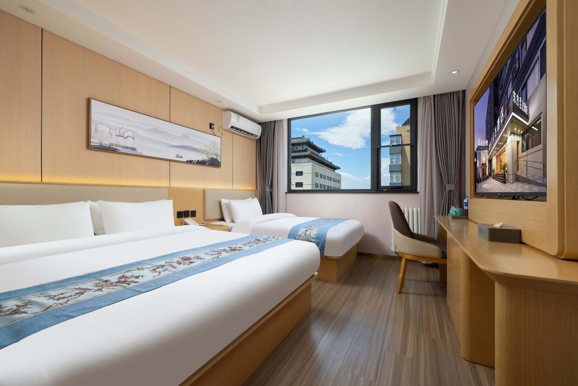 Jingfang Building Smart Hotel - Located In The Busiest Part Of The Downtown Area, Near Beijing Tiananmen Square And The Forbidden City,Wangfujing Shopping Street ,Newly Opened Hotel,Provide Free Laundry Service,Provide Tourism And Ticketing Services Kültér fotó